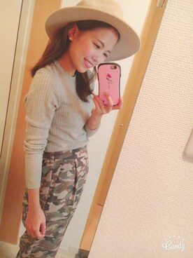 akariさん（レディース・155cm）の秋コーディネート