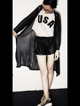 Sudi木木言寺さんのコーディネート