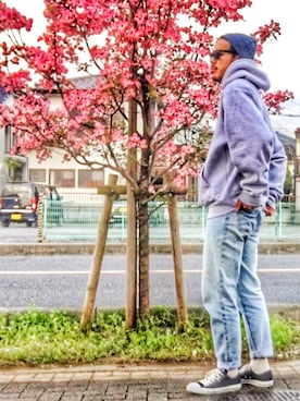 RyomaNagaoka(^^)vさん(メンズ・182cm)の春コーディネート