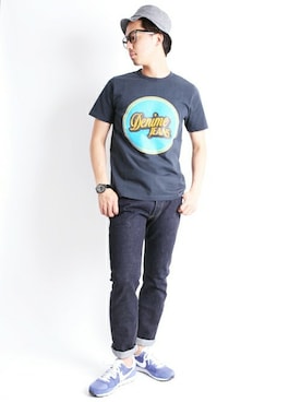 「nike challenger」｜DenimeWebStoreさん（メンズ・176cm）の夏コーディネート