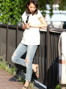 DenimeWebStoreさん（レディース・163cm）の夏コーディネート