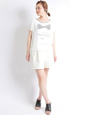 「Denime（ドゥニーム）のアイテム」を使った、DenimeWebStoreさん（レディース・164cm）の夏コーディネート