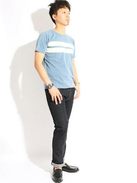 「Denime」｜DenimeWebStoreさん（メンズ・176cm）の夏コーディネート