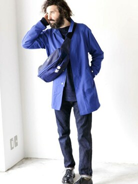 「ロクヨンクロス」｜DenimeWebStoreさん（メンズ・178cm）の夏コーディネート