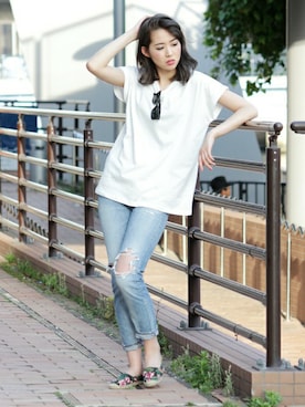 DenimeWebStoreさん(レディース・163cm)の夏コーディネート