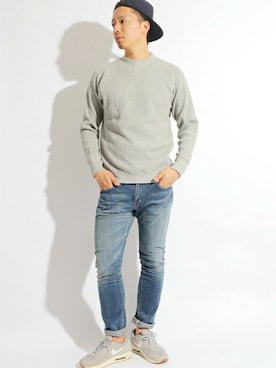 「Denime（ドゥニーム）のアイテム（帽子）」を使った、DenimeWebStoreさん（メンズ・176cm）の夏コーディネート