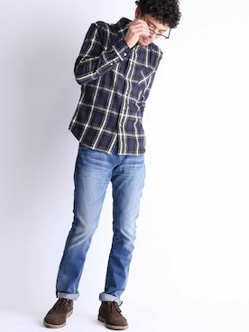 DenimeWebStoreさん（メンズ・175cm）の冬コーディネート