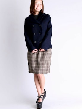 DenimeWebStoreさん（レディース・162cm）の冬コーディネート