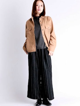 DenimeWebStoreさん（レディース・162cm）の冬コーディネート