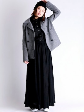 DenimeWebStoreさん（レディース・162cm）の冬コーディネート