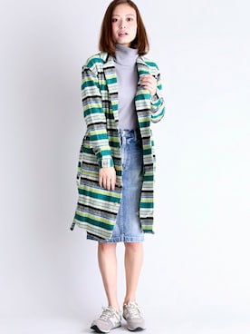 「寒い」｜DenimeWebStoreさん（レディース・162cm）の冬コーディネート