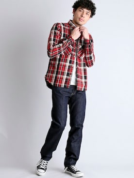 DenimeWebStoreさん(メンズ・172cm)の冬コーディネート