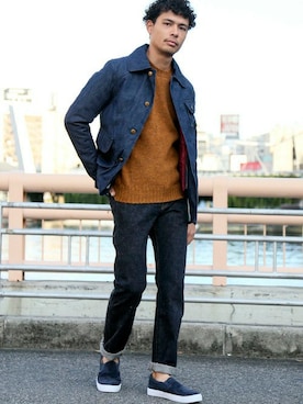 DenimeWebStoreさん（メンズ・173cm）の冬コーディネート
