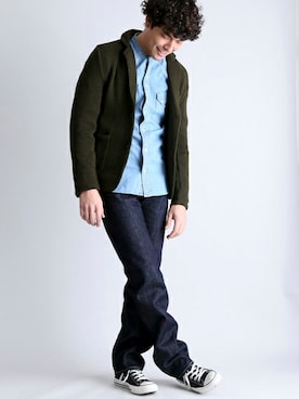 DenimeWebStoreさん（メンズ・173cm）の冬コーディネート