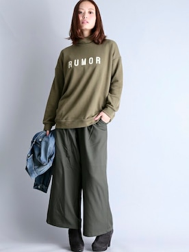 DenimeWebStoreさん（レディース・162cm）の冬コーディネート