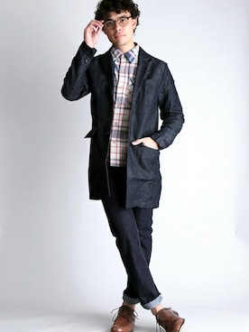 DenimeWebStoreさん（メンズ・173cm）の冬コーディネート
