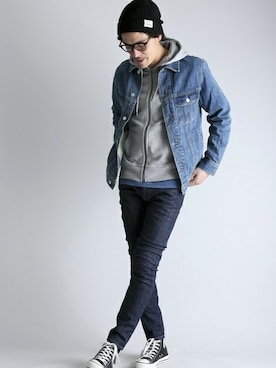 DenimeWebStoreさん（メンズ・173cm）の冬コーディネート