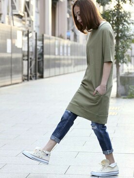 DenimeWebStoreさん（レディース・162cm）の春コーディネート