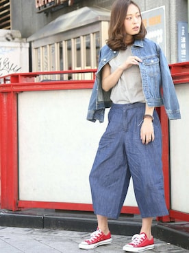DenimeWebStoreさん(レディース・162cm)の春コーディネート