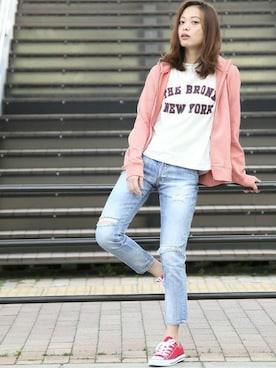 DenimeWebStoreさん（レディース・162cm）の春コーディネート