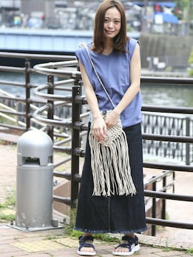 DenimeWebStoreさん（レディース・162cm）の春コーディネート