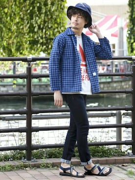 DenimeWebStoreさん（メンズ・173cm）の春コーディネート