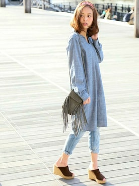 DenimeWebStoreさん(レディース・163cm)の夏コーディネート