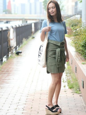 DenimeWebStoreさん（レディース・162cm）の夏コーディネート