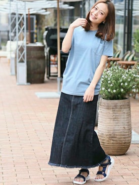 DenimeWebStoreさん（レディース・162cm）の夏コーディネート