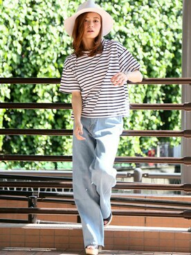 DenimeWebStoreさん（レディース・162cm）の夏コーディネート