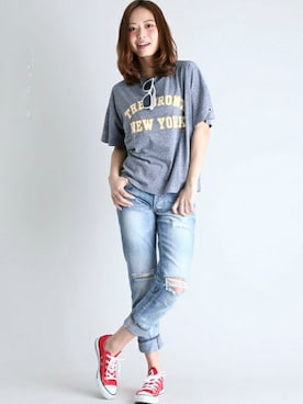 DenimeWebStoreさん（レディース・162cm）の夏コーディネート