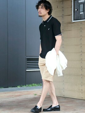 「Denime（ドゥニーム）のアイテム（その他アウター）」を使った、DenimeWebStoreさん（メンズ・173cm）の夏コーディネート
