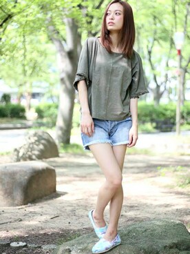 DenimeWebStoreさん（レディース・162cm）の夏コーディネート