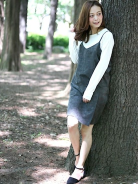 「Denime（ドゥニーム）のアイテム（シューズ）」を使った、DenimeWebStoreさん（レディース・162cm）の夏コーディネート