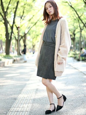 「Denime（ドゥニーム）のアイテム（トップス）」を使った、DenimeWebStoreさん（レディース・162cm）の夏コーディネート