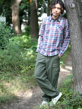 「VANS VAULT（バンズボルト）のアイテム」を使った、DenimeWebStoreさん（メンズ・173cm）の秋コーディネート