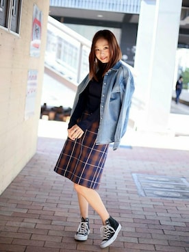 DenimeWebStoreさん（レディース・162cm）の冬コーディネート