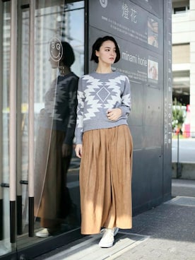 DenimeWebStoreさん（レディース・165cm）の冬コーディネート