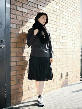 「アイテム（その他小物）」を使った、DenimeWebStoreさん（レディース・165cm）の秋コーディネート