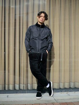 「Denime（ドゥニーム）のアイテム（その他アウター）」を使った、DenimeWebStoreさん（メンズ・173cm）の春コーディネート