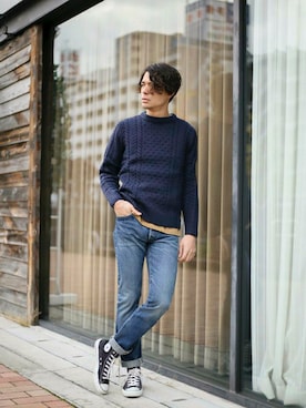 DenimeWebStoreさん（メンズ・173cm）の冬コーディネート