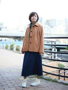 DenimeWebStoreさん（レディース・160cm）の冬コーディネート