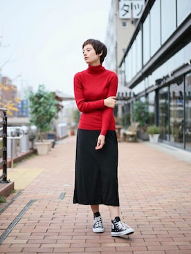 DenimeWebStoreさん（レディース・168cm）の冬コーディネート