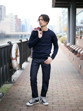DenimeWebStoreさん（メンズ・173cm）の春コーディネート