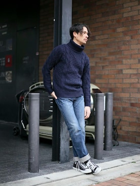 DenimeWebStoreさん（メンズ・173cm）の春コーディネート