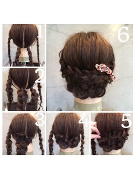 「セルフヘアアレンジ」｜MasudaAiri🇲🇾さん（レディース・166cm）の春コーディネート