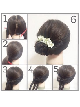 「セルフヘアアレンジ」｜MasudaAiri🇲🇾さん（レディース・166cm）の春コーディネート