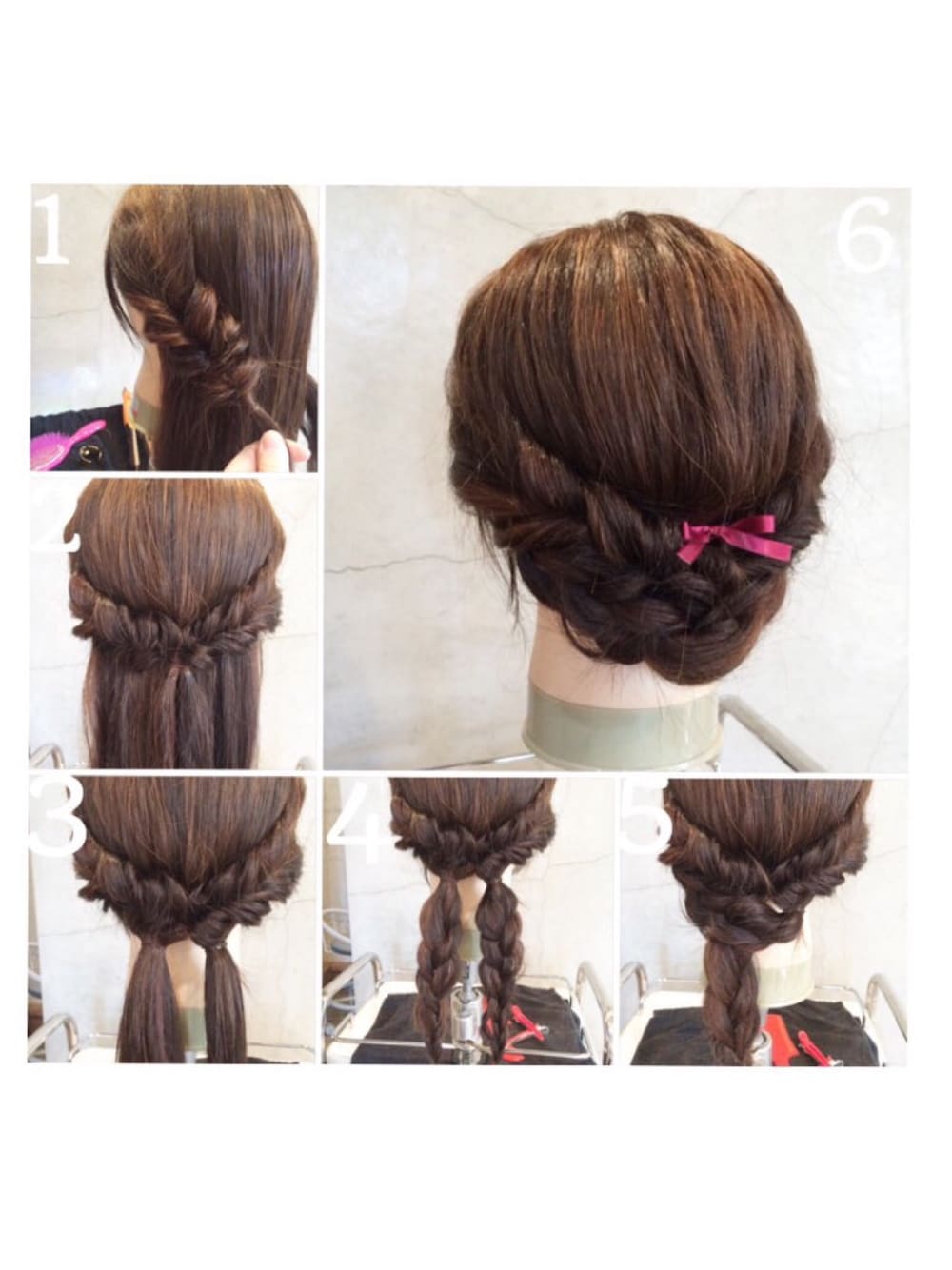 「ヘアアレンジ、クリスマス、忘年会」｜「no brandのアイテム（その他ヘアアクセサリー、レッド系）」を使った、MasudaAiri🇲🇾さん（レディース・166cm）の秋コーディネートの1枚目の写真