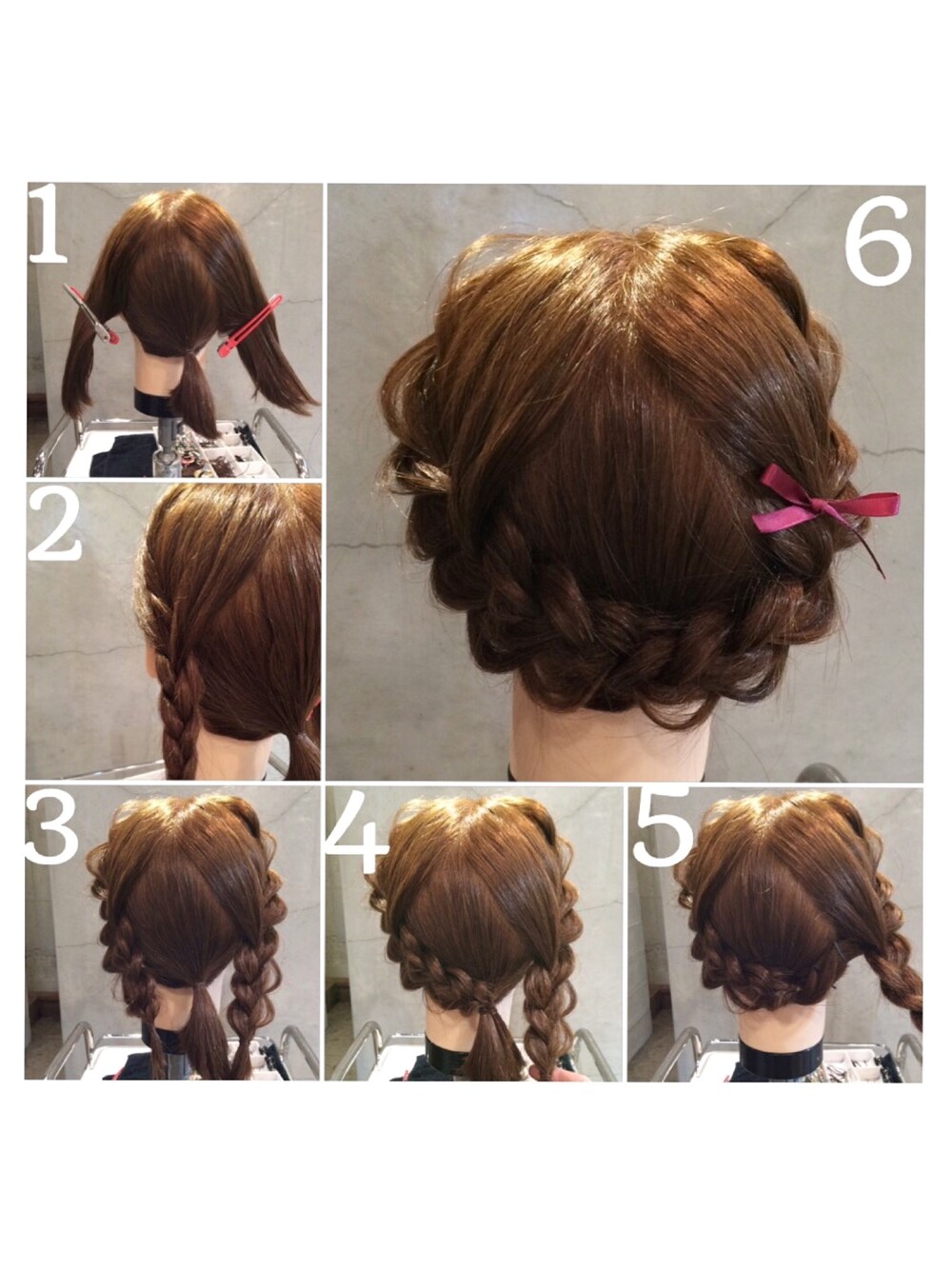 「ヘアアレンジ」｜「no brandのアイテム（ヘアゴム、レッド系）」を使った、MasudaAiri🇲🇾さん（レディース・166cm）の冬コーディネートの1枚目の写真