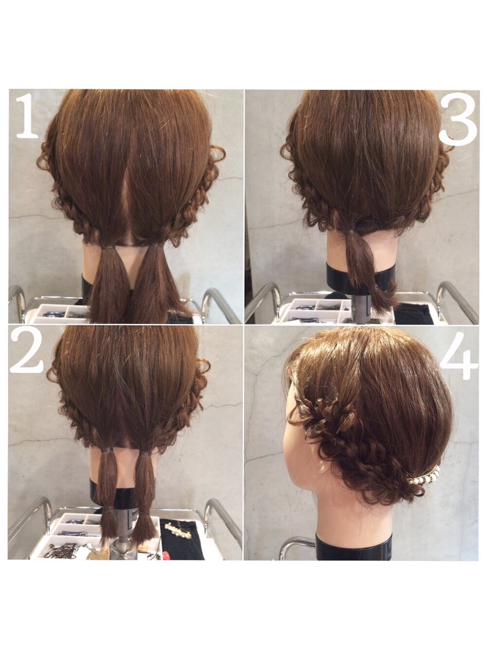 「ヘアアレンジ」｜「moderobeのアイテム（バレッタ/ヘアクリップ、ゴールド系）」を使った、MasudaAiri🇲🇾さん（レディース・166cm）の春コーディネートの1枚目の写真